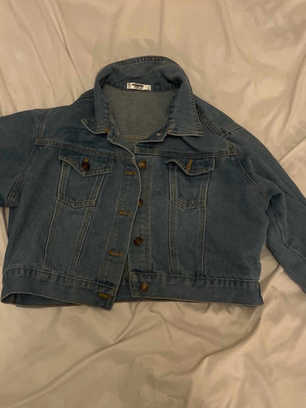 Classic Blue Denim Jean Jacket - Women's
